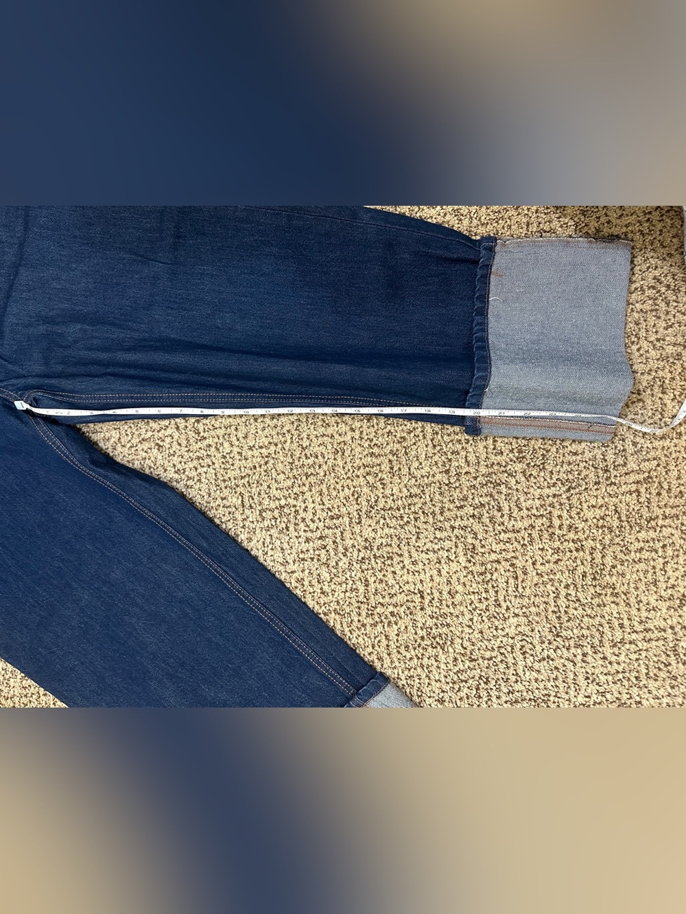 Kate Spade Target Cuff Jeans size 10 Like New - Picture 5 of 5